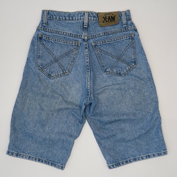 Vintage 90s Jeans X-AM High Waisted Denim Shorts - Picture 4 of 7